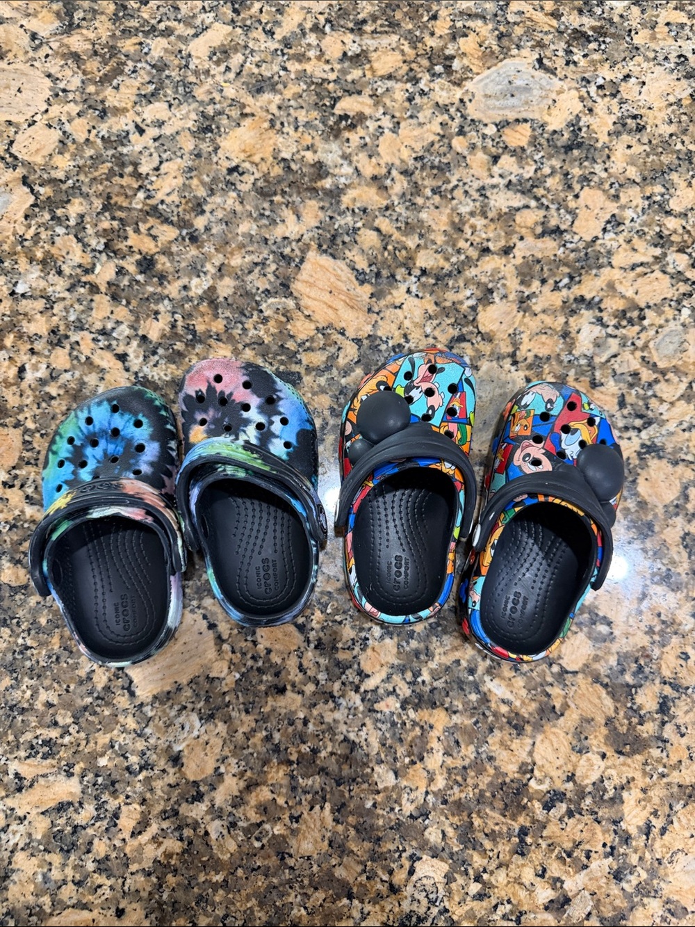 Kids Tie-Dye and Disney Crocs - Picture 3 of 3